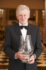 Barry Crockett, Master Blender, Irish Distillers with the International Spirits Challenge Trophy for ‘Midleton Barry Crockett Legacy’, which was awarded to him at a ceremony in London this week.
