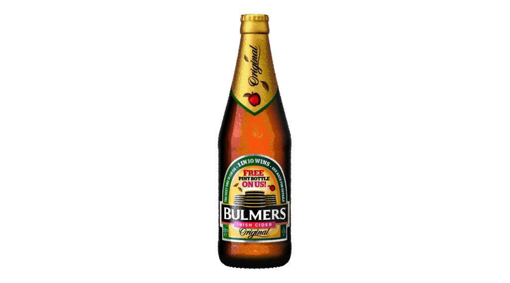Bulmers’ bumper free pint bottles Drinks Industry Ireland