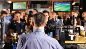94% of sports fans prefer the atmosphere of their local for watching live sport.