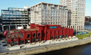 BrewDog has been looking to open in Dublin for over four years, finally locating the ground floor of the Capital Dock Building for its expansive brewpub complete with an on-site microbrewery