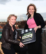 From left: Dublin Film Festival Chief Executive Joanne O’Hagan and IDL Pernod-Ricard Chairman and Chief Executive Anna Malmhake announcing Jameson’s renewed sponsorship to 2015 of the Jameson Dublin International Film Festival.