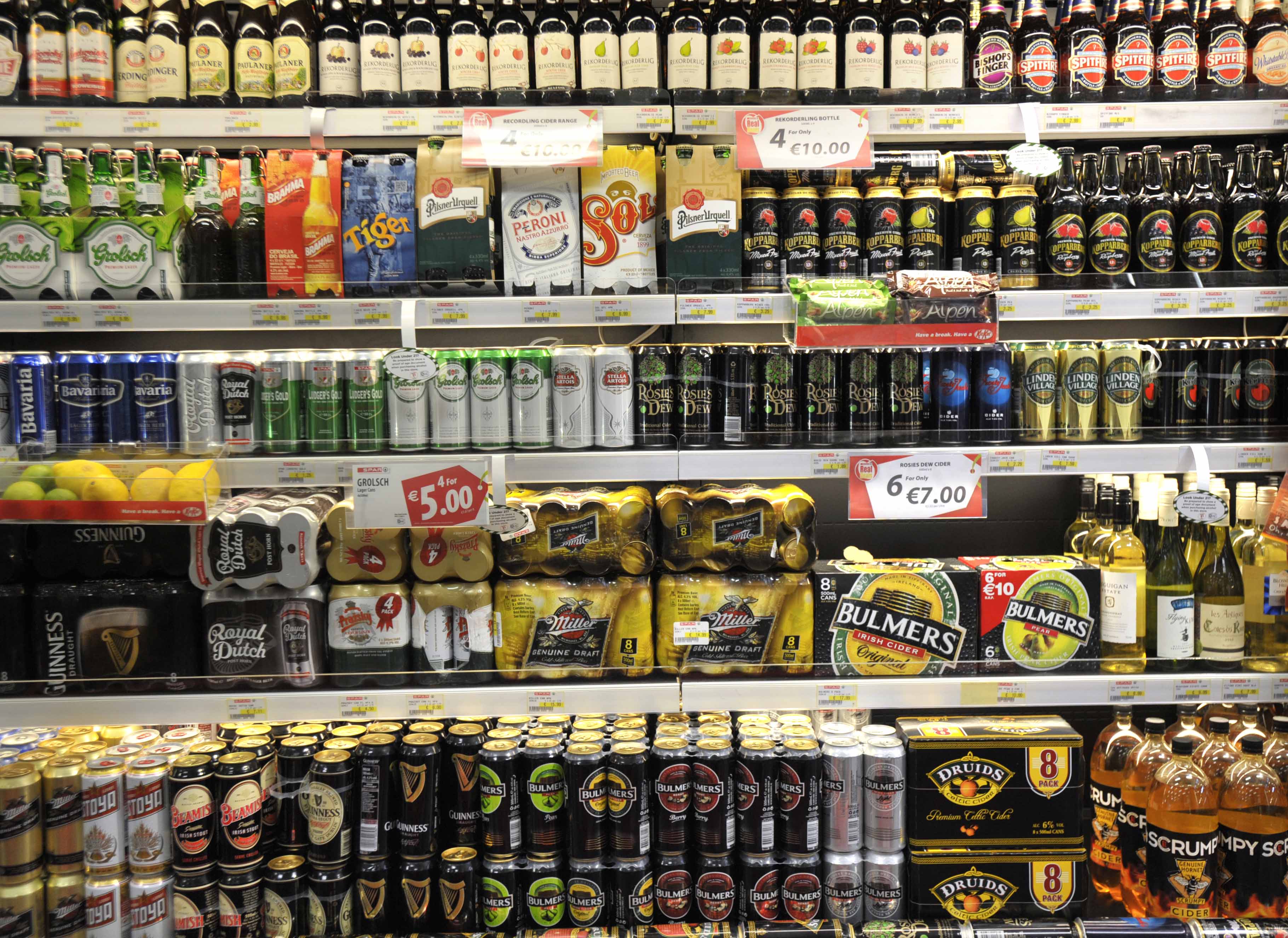 “It’s important to remember that MUP will not impact the vast majority of alcohol products” – NOffLA.