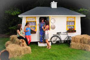 Have pub will travel: The Shebeen Irish caravan-bar.