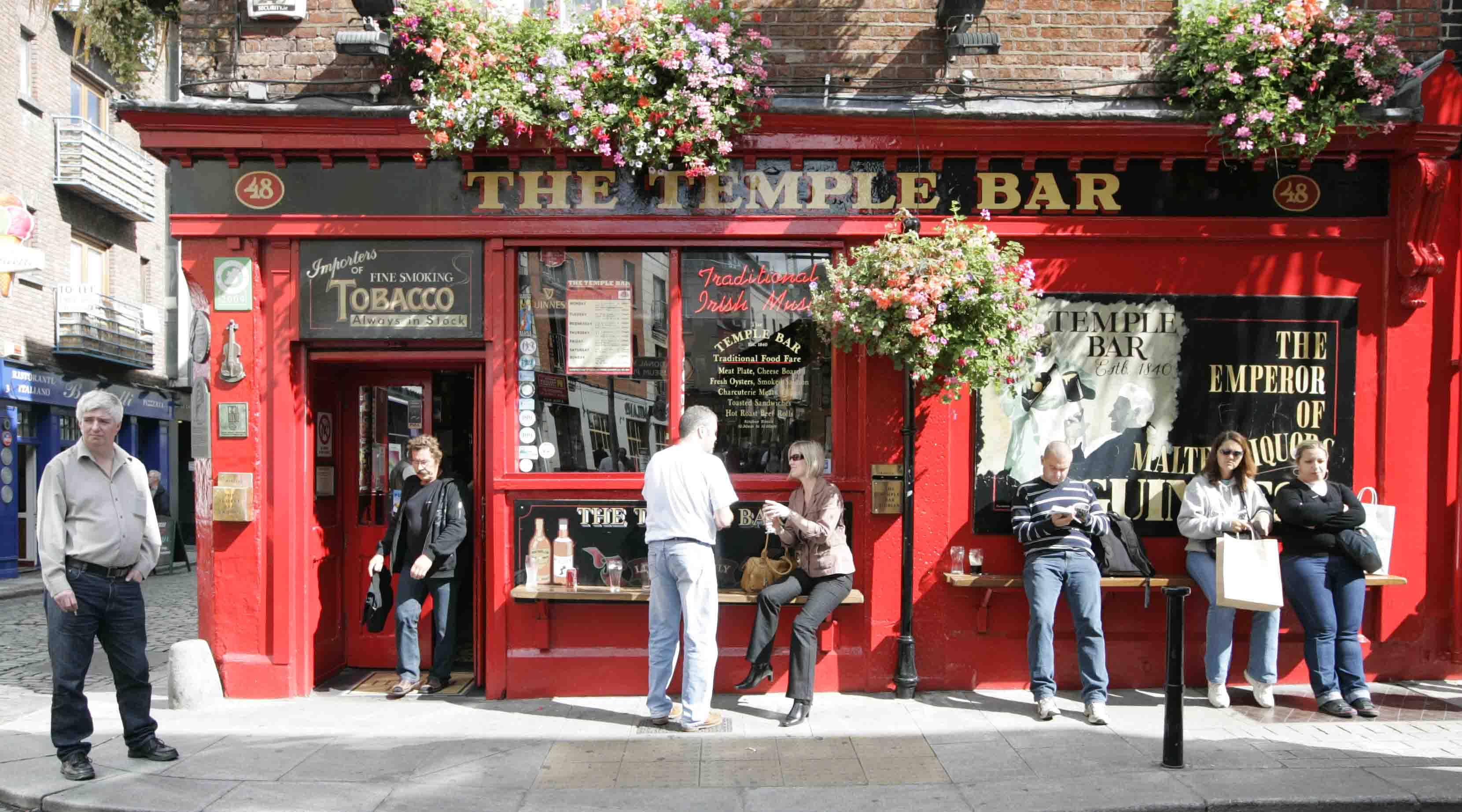 Pre-tax profits at The Temple Bar were up 72% in the year to the end of October 2018.