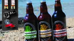 Each bottle of Independent Beer is capped and labelled by hand and is not centrally distributed to any of the multiples.