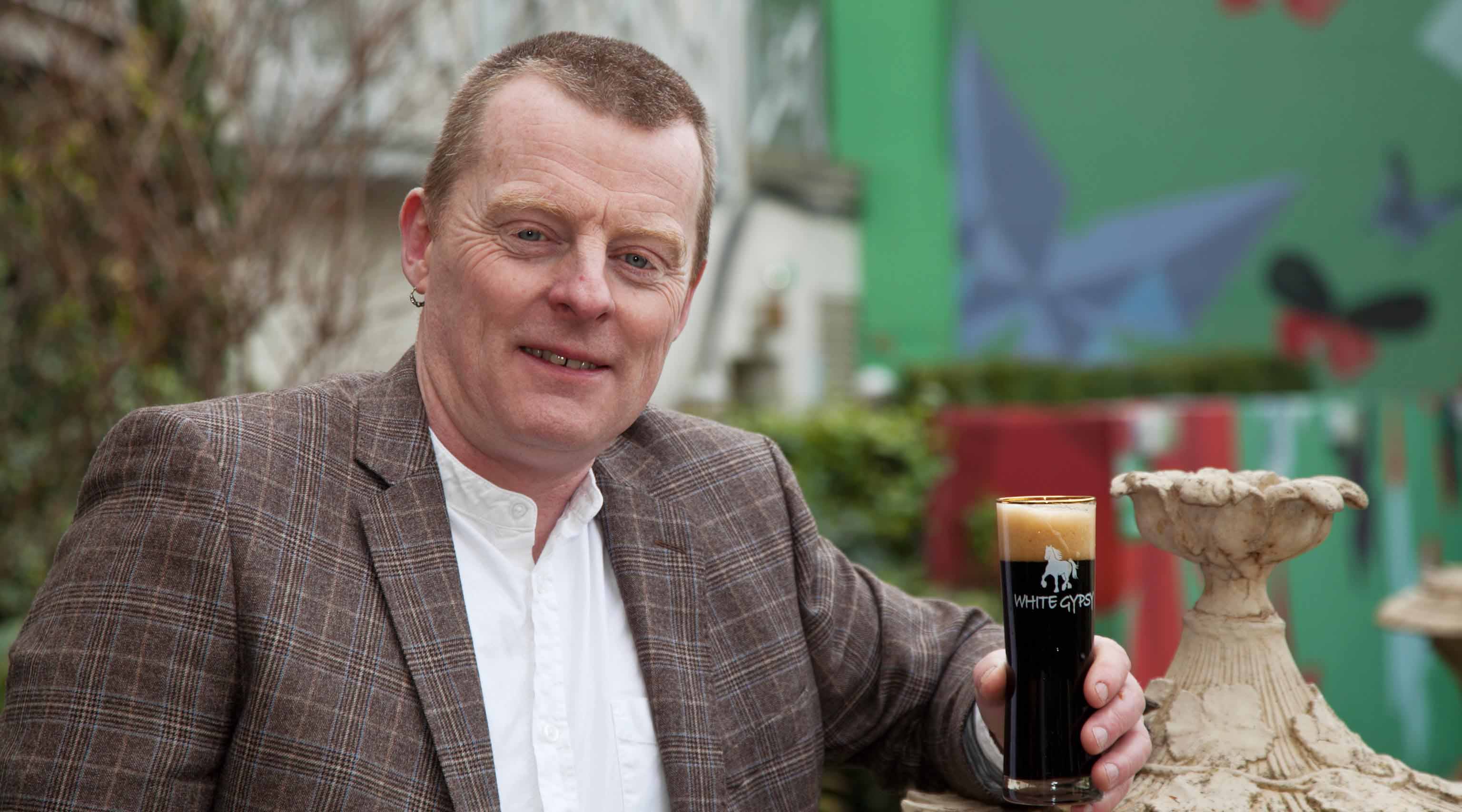 White Gypsy’s Cuilan Loughnane introduced his Russian Imperial Stout with the non-traditional drinker in mind, to be served in restaurants as a great value local alternative to imported wine.