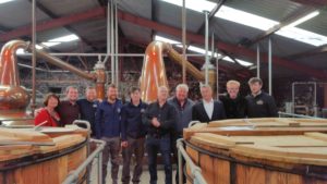 Some Top Gear from Dingle (from left): Mary Ferriter, Elliot Hughes, Éamon Dowd, Cormac O’Connor, Liam Flannery, Oliver Hughes, Joe Joyce, Matt Le Blanc, Chris Evans and Michael Walsh.