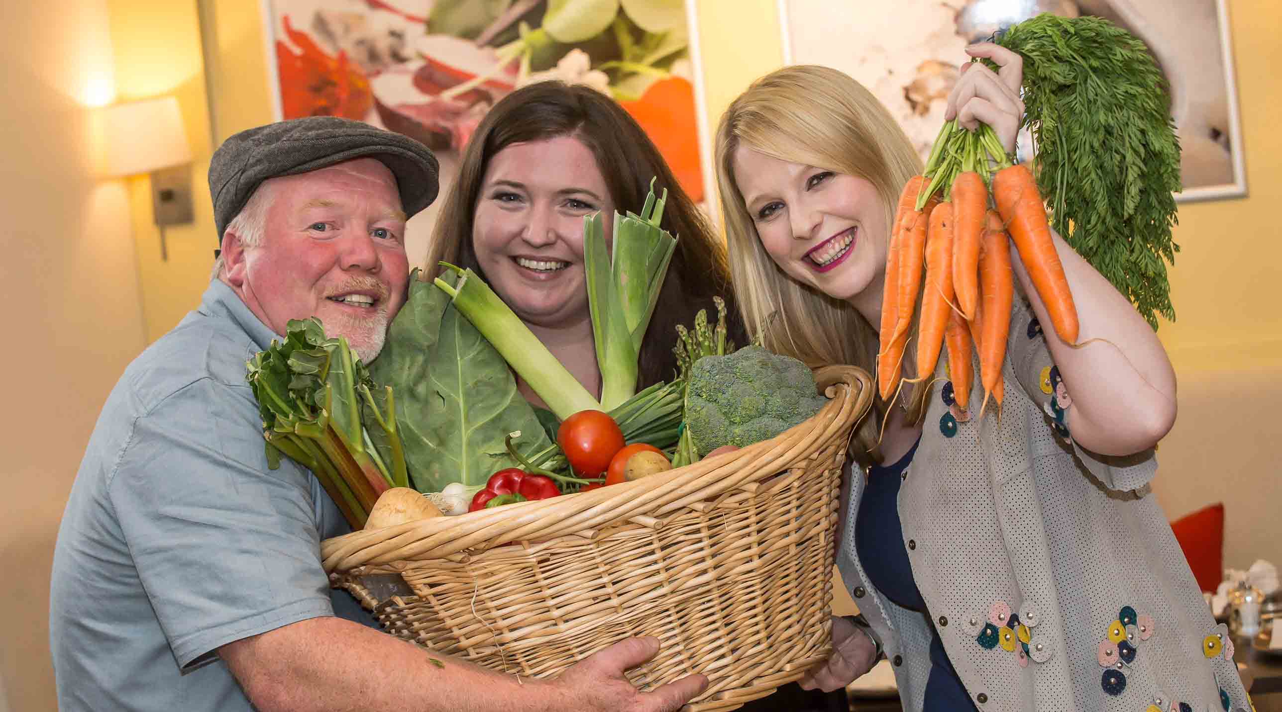 From left: Aran Island Goats Cheese’s Gabriel Faherty, L Mulligan Grocer’s Seáneen Sullivan and Judith Boyle, Beer Sommelier, Kildare, at Fáilte Ireland Head Office as they were named as Food Champions, part of the Food Tourism Network Programme.