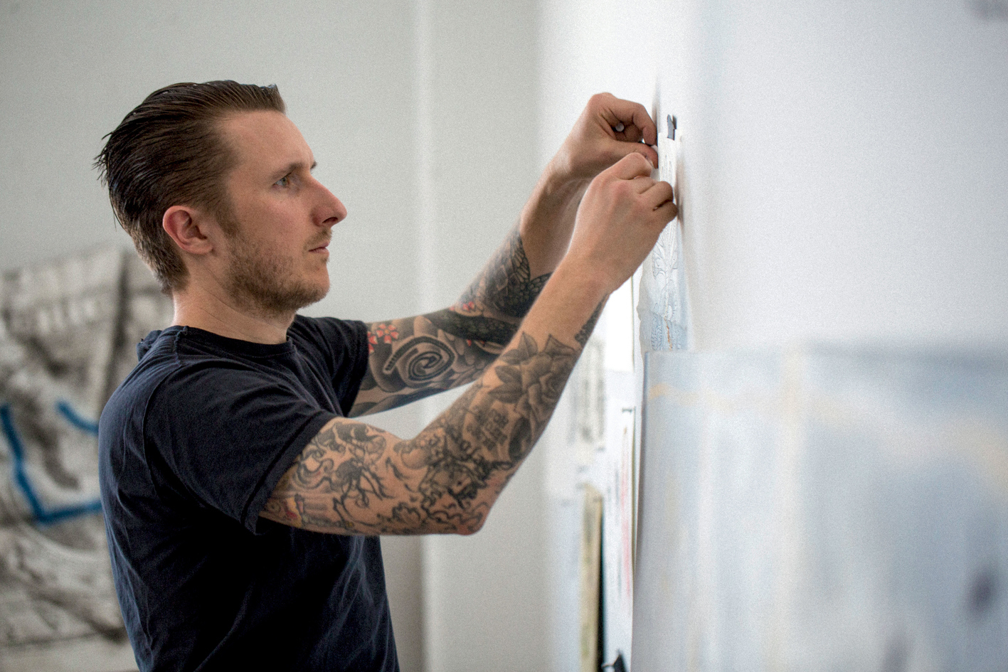 Scott Campbell is best-known for tattooing stars and icons from the worlds of cinema, fashion, art and design including Marc Jacobs, Heath Ledger and Penelope Cruz at his Brooklyn studio.