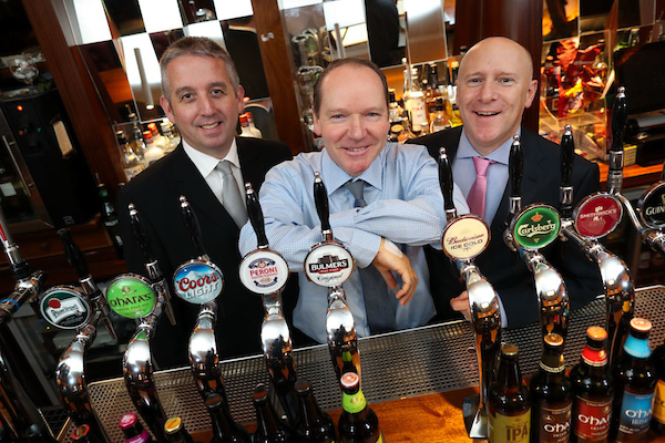 ‘Acceptance’ agreement - From left: BOIPA Managing Director Brian Cleary with LVA Vice Chairman John Gleeson and LVA Chief Executive Donall O’Keefe.