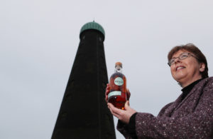 Diageo's Master Distiller Caroline Martin at St James's Gate Brewery this morning.
