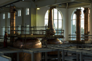 The Tullamore Dew Irish whiskey distillery in Tullamore has joined distilleries and breweries worldwide in switching its whiskey production to production of hand-sanitiser.