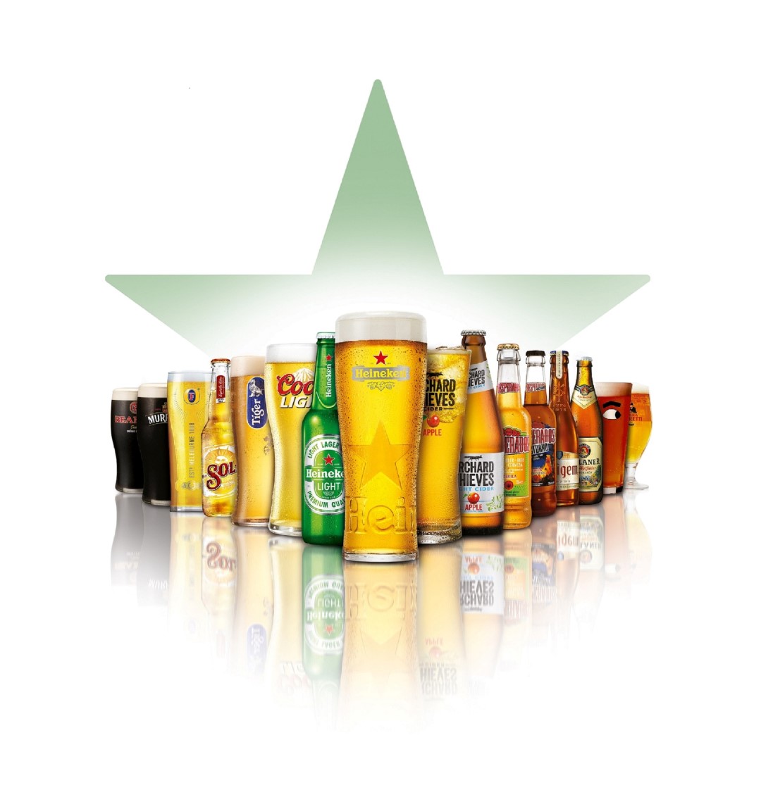 Sales of Heineken lager were up 7.7%, “its strongest performance in more than a decade”.