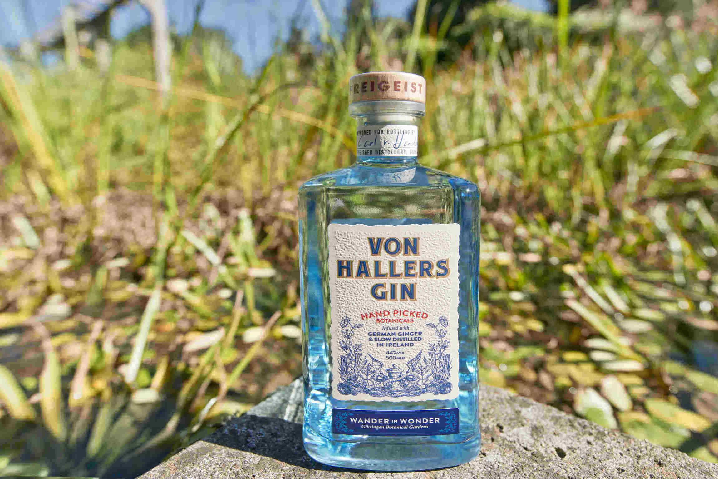 Only available in Germany and Ireland, Von Hallers Gin