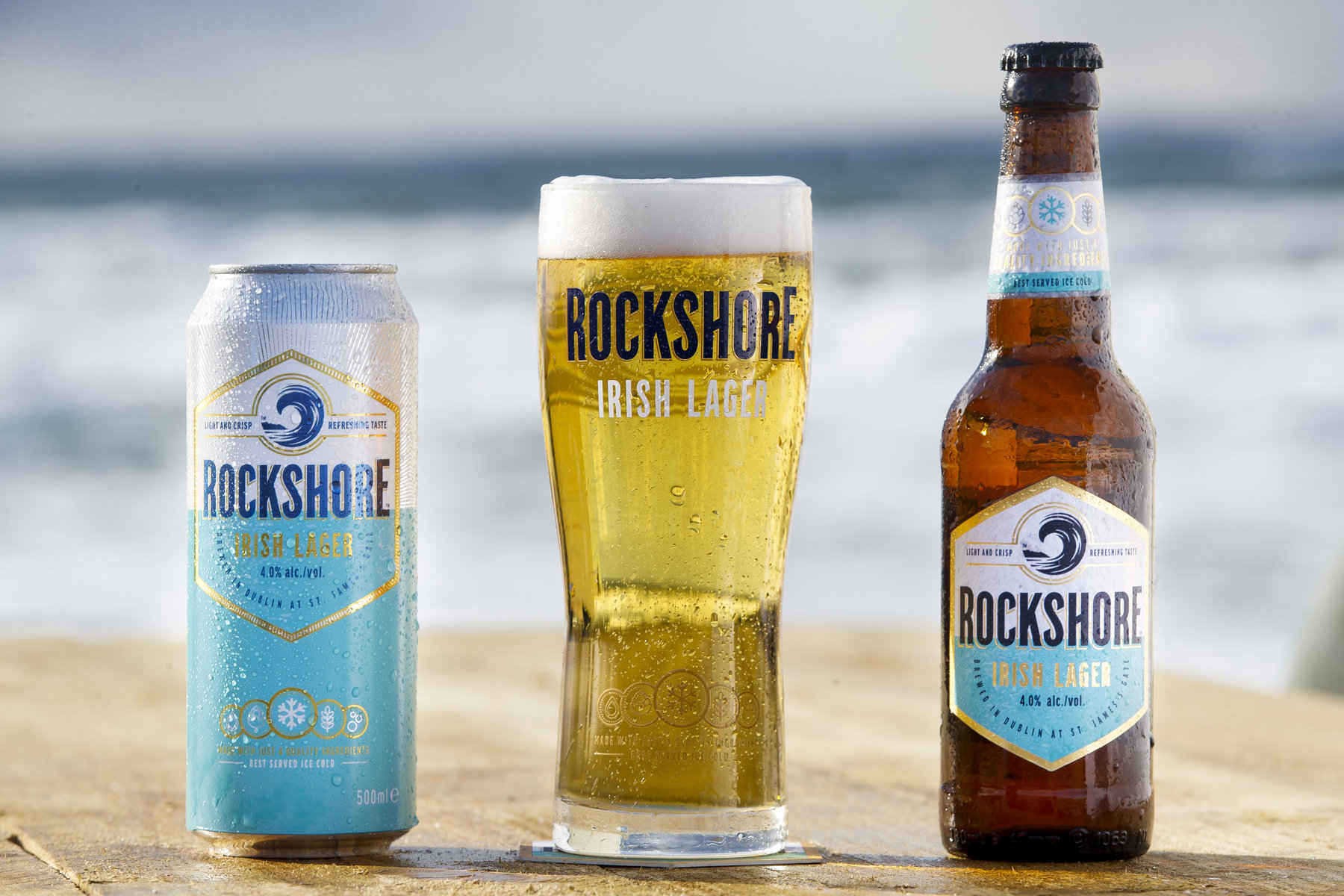 Across Europe, Diageo’s net sales of lager grew 5% driven by Rockshore in Ireland, while Guinness Draught grew 1%..
