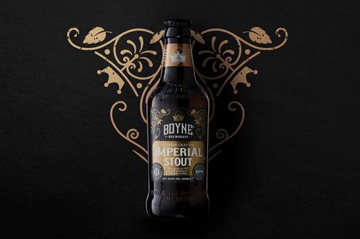 Imperial Stout - Silver & Gold Medal Alltech Craft Beer Cup 2019 & “Best Beer in Ireland” Alltech Craft Beer Cup 2018.