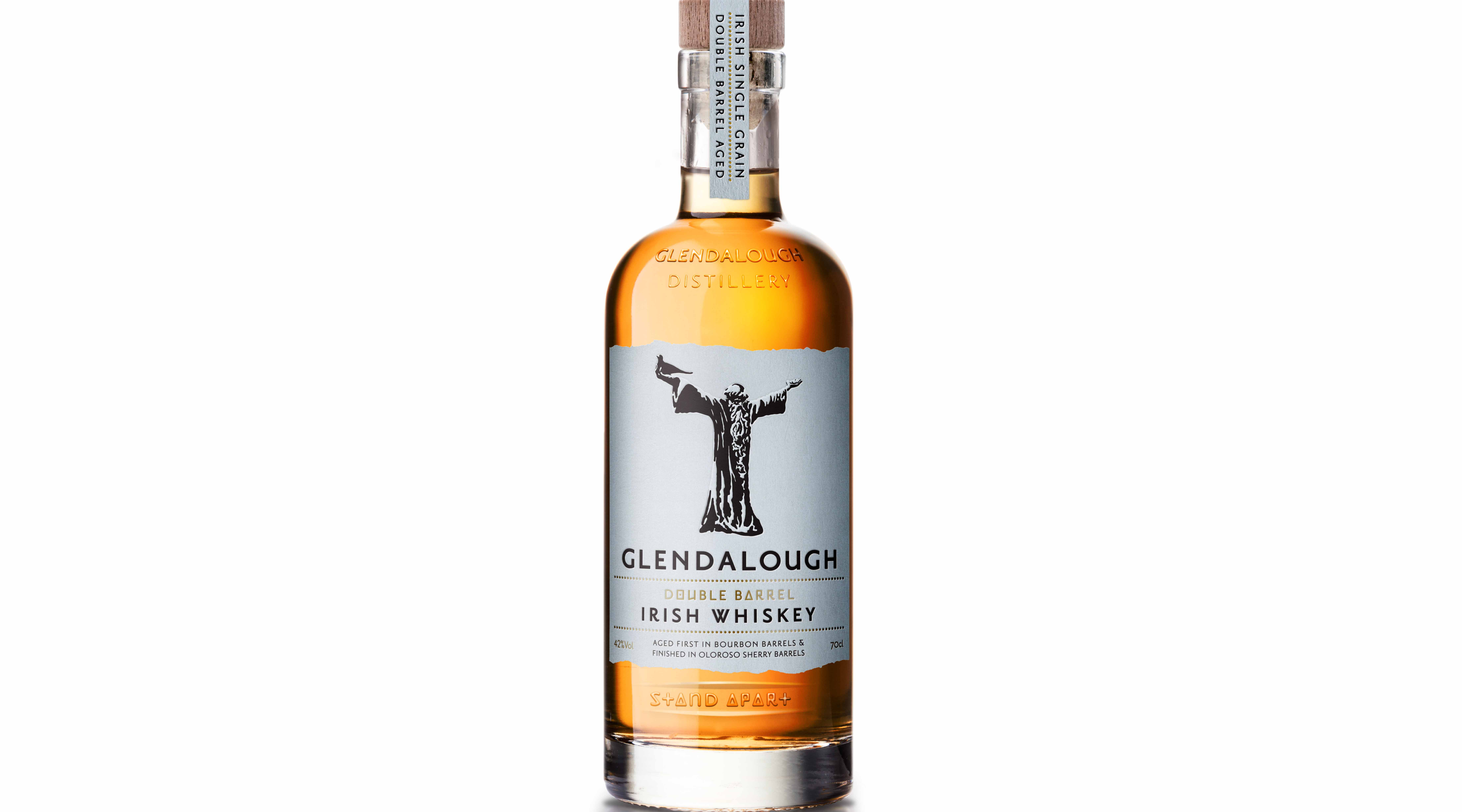 Glendalough’s design makeover welcomes taller, slimmer bottles across its 70cl spirits range.
