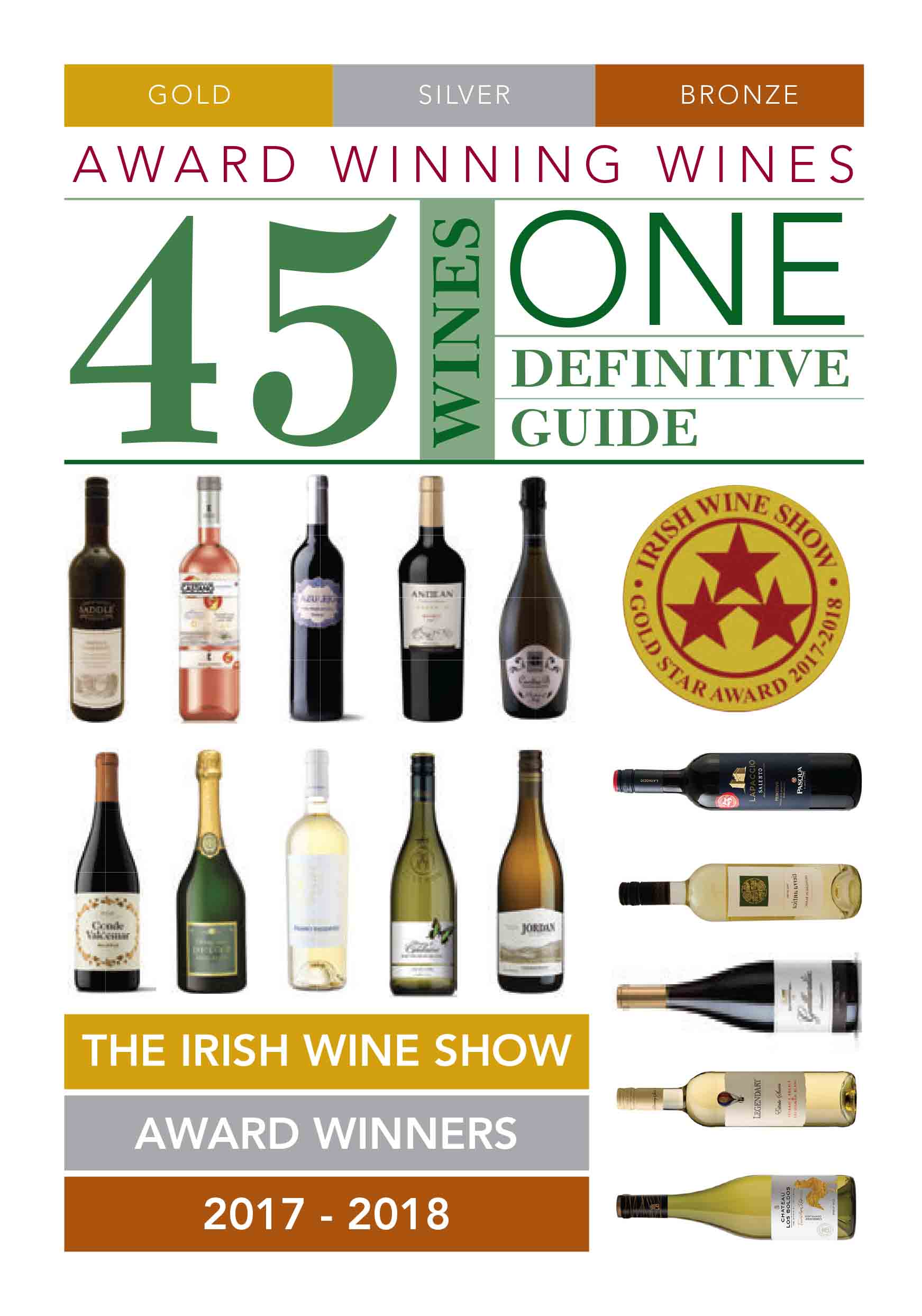 A promotional booklet featuring the Award-winning wines is also available with tasting notes on each winner.