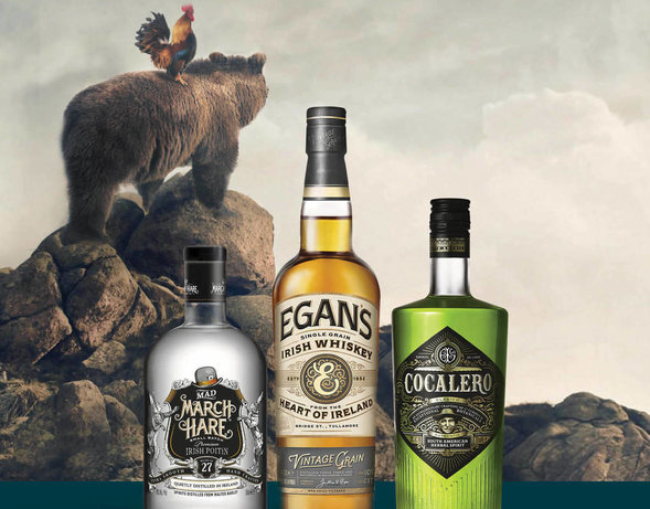 Intrepid Spirits’ current portfolio consists of three expressions of Egan’s Irish Whiskey, Mad March Hare Premium Irish Poitín and the botanical spirit Cocalero Clásico - just beginning its soft launch in Ireland this Summer.