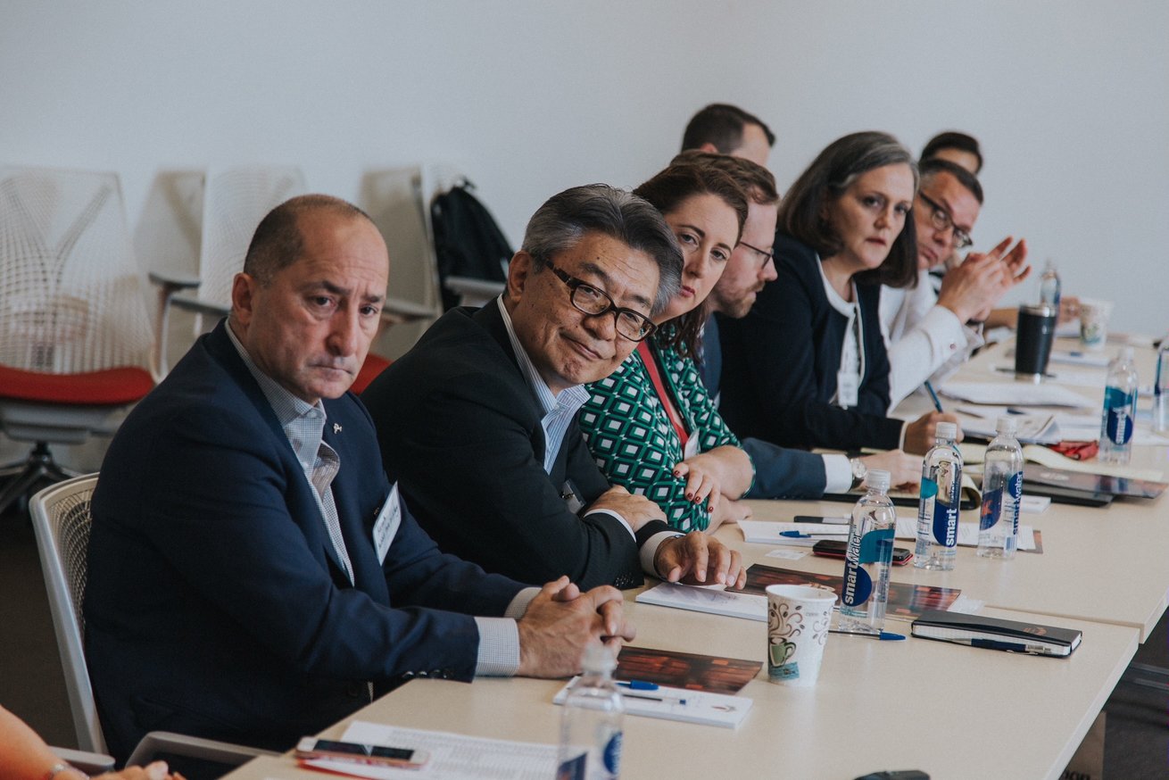  “The global spirits industry see the threat of Irish-only health warning labels a barrier to trade both in and out of Ireland” - Aoife Clarke (third from left) at the W9 Summit in Kentucky.