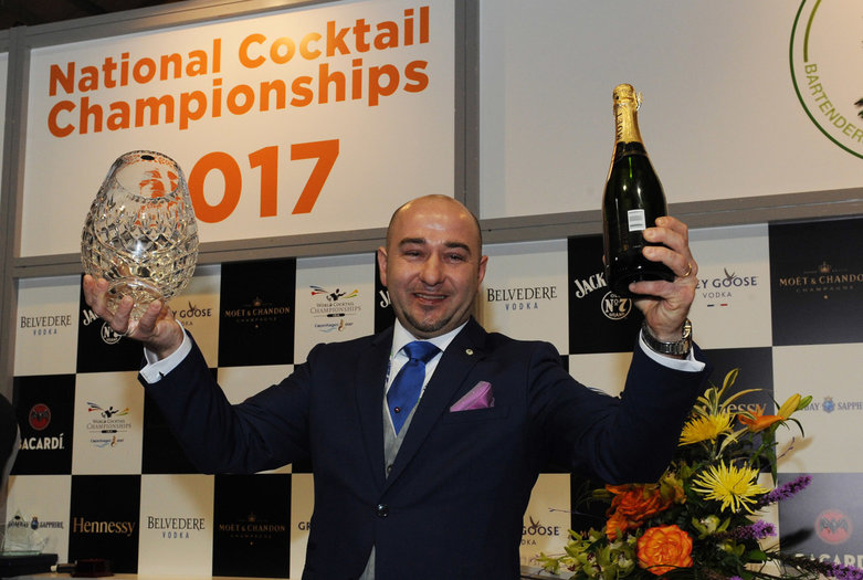 Catex 2017 National Cocktail Champion Ilario Alberto Caparo.