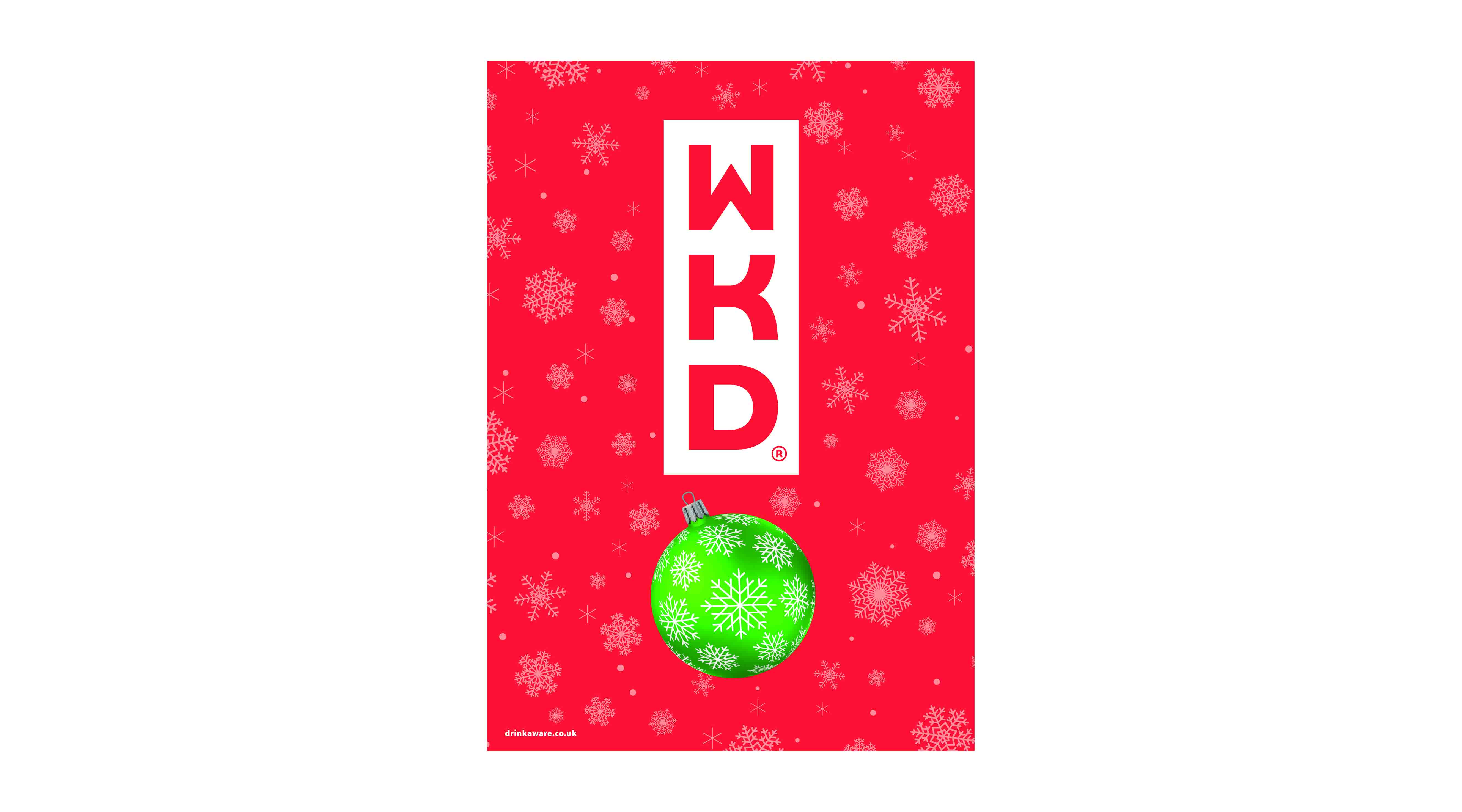 WKD tops the list of party 'must haves' at Christmas.