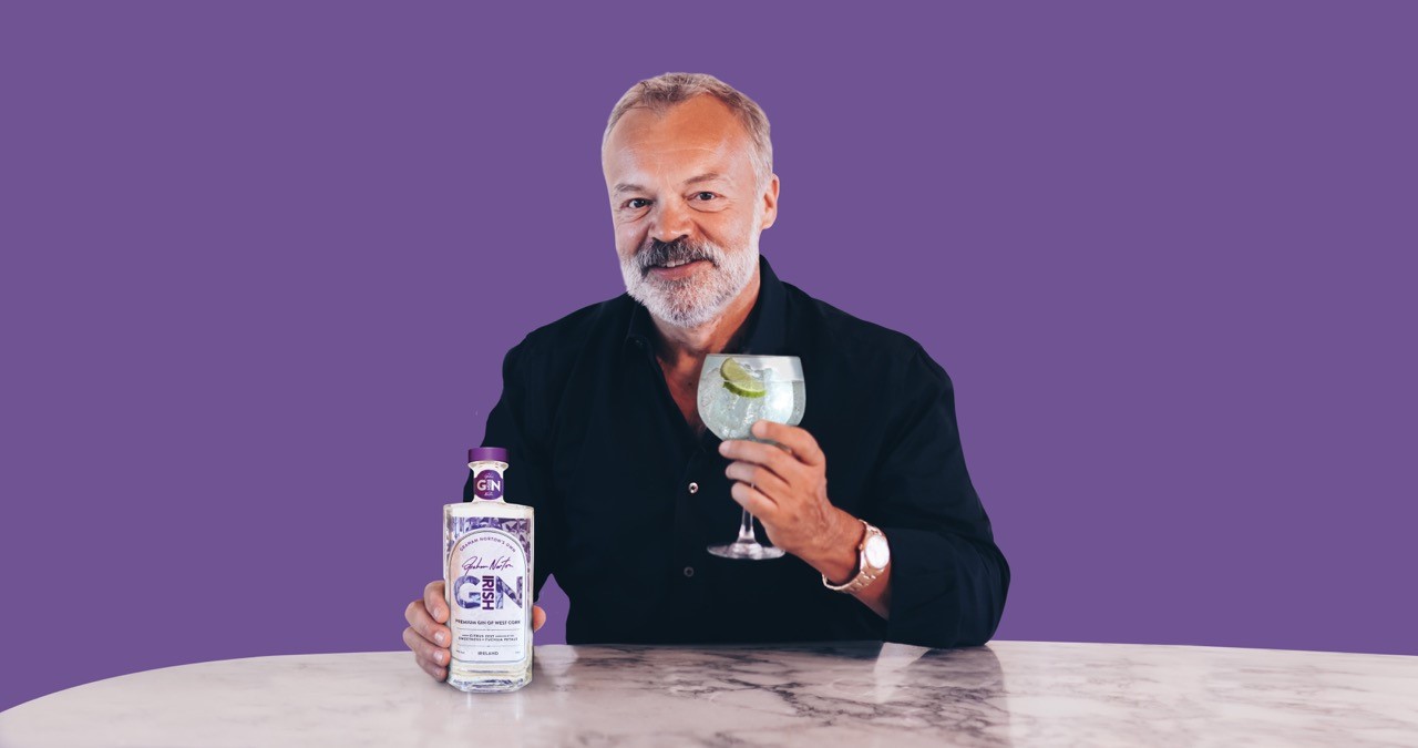 Graham Norton’s Own Irish Gin – available exclusively from SuperValu.