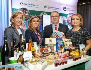 The Fáilte Ireland team at Meitheal (from left): Food Tourism Officer Sinead Hennessy, Manager of the Taste the Island project Tracey Coughlan, Director of Business Development Paul Keeley and Stakeholder & Communications Manager on Taste the Island Caitriona Fitzpatrick.