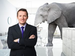 Brexit is the 'elephant in the room' for business.