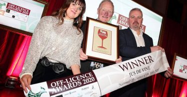 Just Devine winners (from left): Julie & Tommy Cullen with Paul McKenna.
