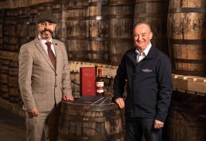 At Powerscourt Distillery are (from left): Cask Programme Membership Manager Kevin McParland and Master Distiller & Blender Noel Sweeney who has played a huge part in the design and commissioning of the plant facilities.