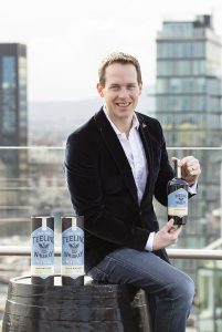 Stephen Teeling at the Awards ceremony in the Marker Hotel where Irish Drink product Teeling Single Pot Still Irish Whiskey won the Award for Best Irish Drink.