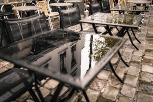 Local councils around the country might consider the possibility of easing up on outdoor seating and tables regulations to help with the new social distancing requirements in pubs and restaurants.