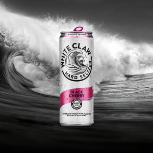 White Claw Hard Seltzer - available now in three refreshing flavours: Raspberry, Black Cherry and Natural Lime.