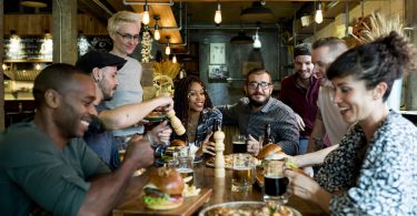 55% of people pair food and beer when eating out compared to 37% when eating at home.