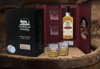 Ballykeefe's First Release cask strength Single Pot Still Irish Whiskey presentation box.