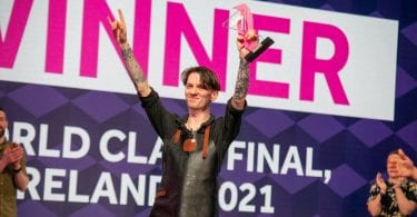 The Blind Pig's Cal Byrne was crowned at the Irish Final - broadcast live - took place at the Vision X Studio in Dublin where five finalists battled it out across two challenges.