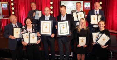 The winners at the 2021-2022 Irish Wine Show Star Awards, held in the Radisson Blu Golden Lane.