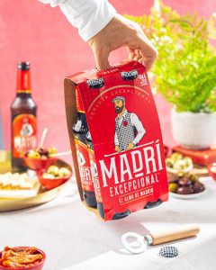 At 4.6% ABV Madrí Excepcional is a collaboration between Molson Coors and Madrid’s La Sagra Brewery.