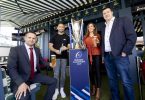 At the Heineken announcement were (from left): On-Trade Regional Manager for Heineken Ireland Brian Malone, Leinster Rugby's Dave Kearney, Brand Activation Manager at Heineken Ireland Heather McAree and Outgoing Chair & Co-Owner of The Bridge 1859 Noel Anderson.
