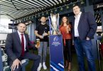 At the Heineken announcement were (from left): On-Trade Regional Manager for Heineken Ireland Brian Malone, Leinster Rugby's Dave Kearney, Brand Activation Manager at Heineken Ireland Heather McAree and Outgoing Chair & Co-Owner of The Bridge 1859 Noel Anderson.