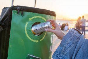 Recycling rates also drop dramatically when out of the home, with only 40% of Irish adults placing their drink cans in recycling bins when at work and only 29% doing so when out and about.