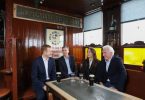 From left: SEAI Chief Executive William Walsh, Diageo Ireland Managing Director Barry O’Sullivan, SEAI 3Programme Executive Ali Donnellan and Beach House owner John Byrne.