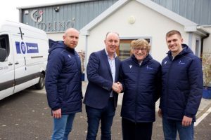 Connacht Bottlers: David Mahon, Cian McGovern (Drino Drinks), Kevin Mahon & Kevyn Mahon