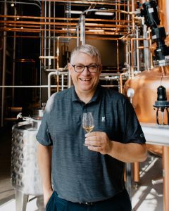 Brian Nation, master distiller of Keeper's Heart Whiskey