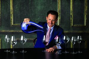 Riedel has designed many decanters and glass collections