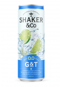 The Shaker & Co. G&T is the first in a range which will see a Margarita, Mojito and Espresso Martini released in 2024