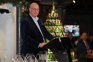Keynote speaker, Patrick Rigney, founder for The Shed Distillery, presented the awards