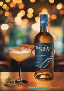 Fercullen Spicy Sour combines the rich flavours of Fercullen Falls Irish Whiskey with a zesty twist